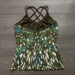 Prana medium tank top green